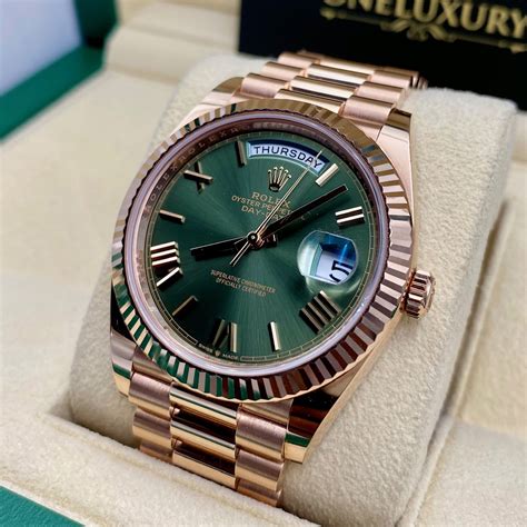 rolex day date rose goud|Rolex Day-Date 40 everose.